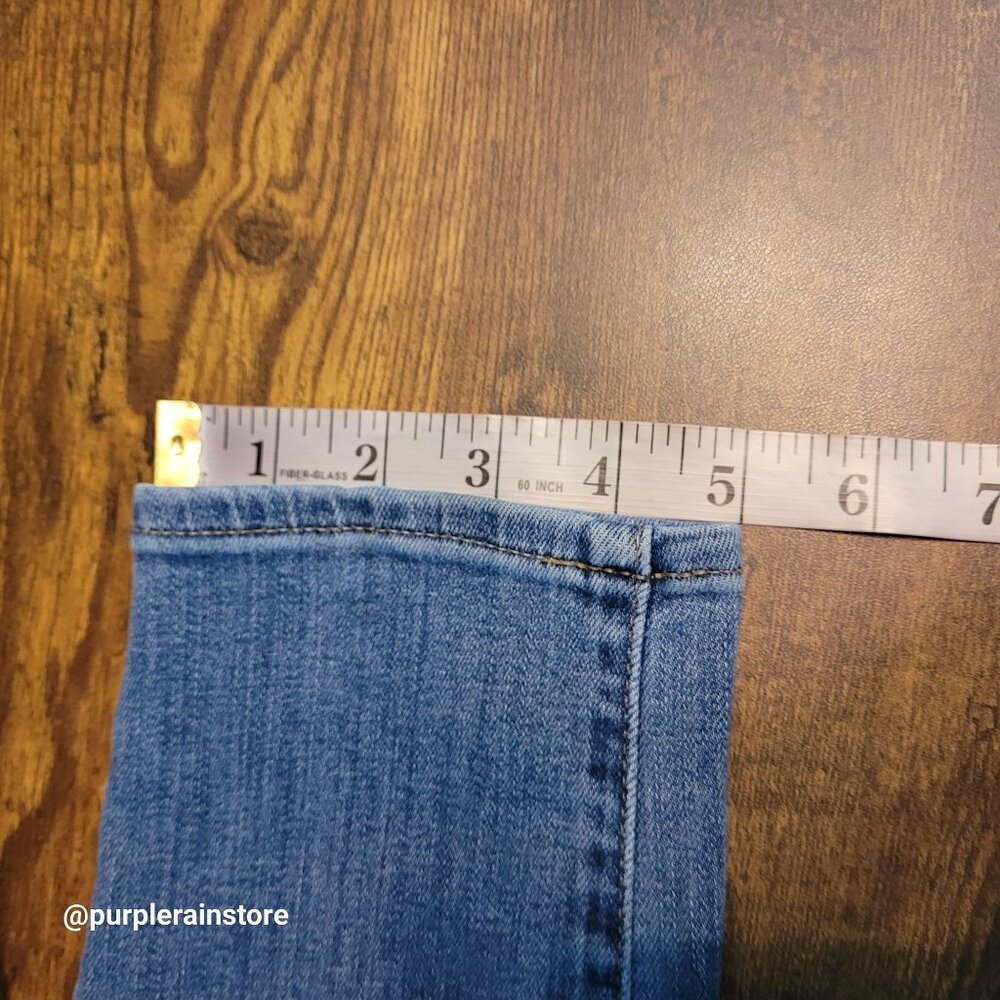 Madewell Jeans Size 28 Skinny 9" Mid Rise Stinson Wash M4233 Stretch Denim - Picture 12 of 13